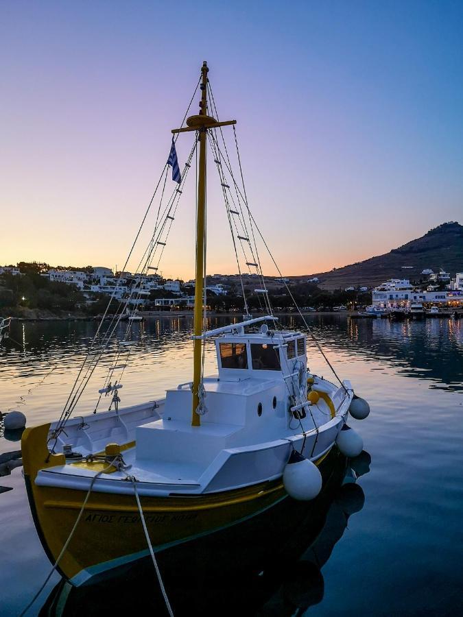Вилла Amphitrite'S Haven - Cycladic House In Marpissa, Paros Экстерьер фото