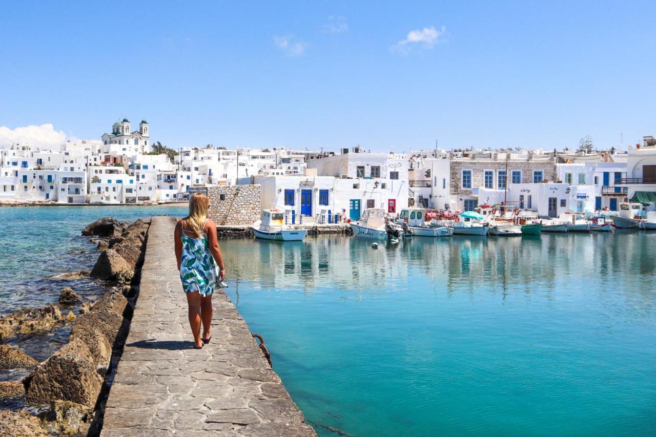 Вилла Amphitrite'S Haven - Cycladic House In Marpissa, Paros Экстерьер фото